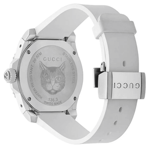 Gucci YA136329 Dive Tiger White Dial Men's Watch — view 2