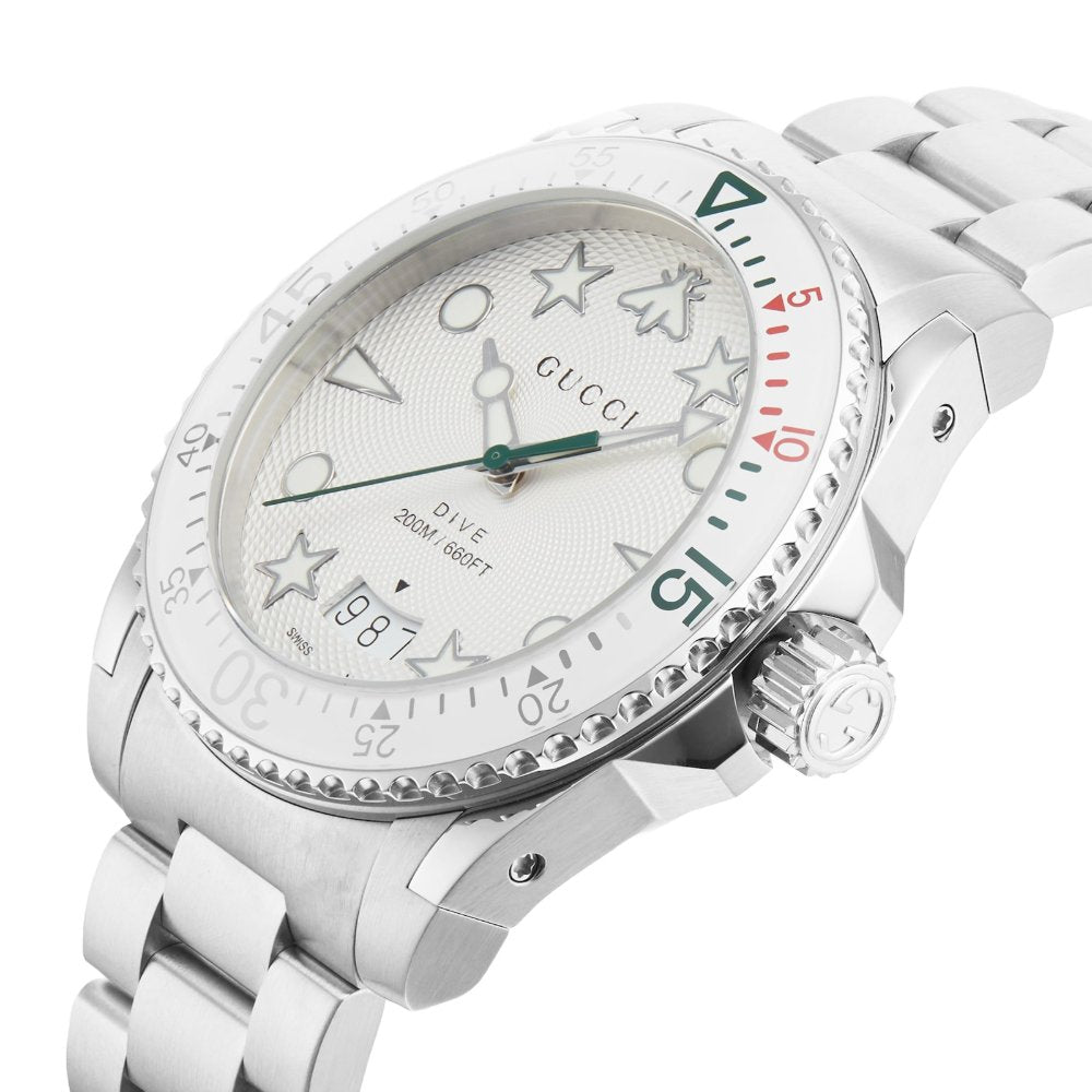 Gucci YA136336 Unisex Dive Stainless Steel Watch — view 4