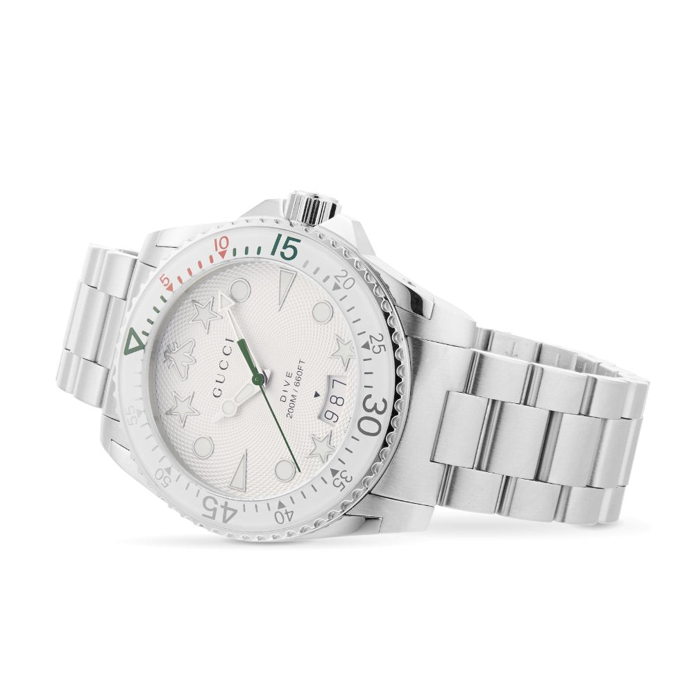 Gucci YA136336 Unisex Dive Stainless Steel Watch — view 5