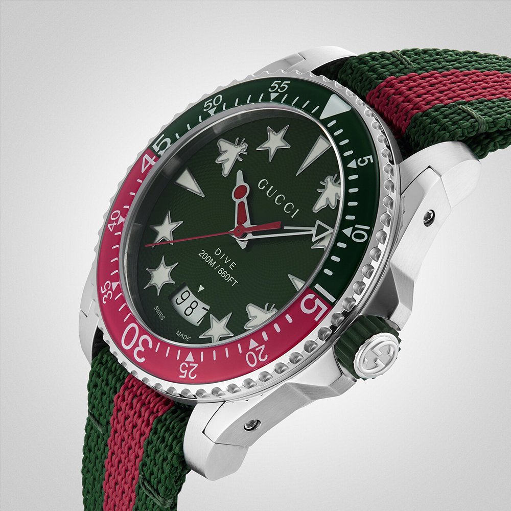 Gucci YA136339 Dive Men's Watch 40mm — view 5