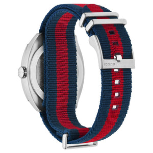Gucci YA142304 GG2570 Blue Canvas 41mm Men's Watch — view 2