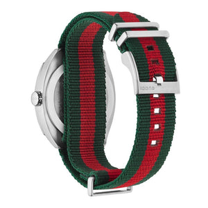 Gucci YA142305 GG2570 Black Canvas 41mm Men's Watch — view 2