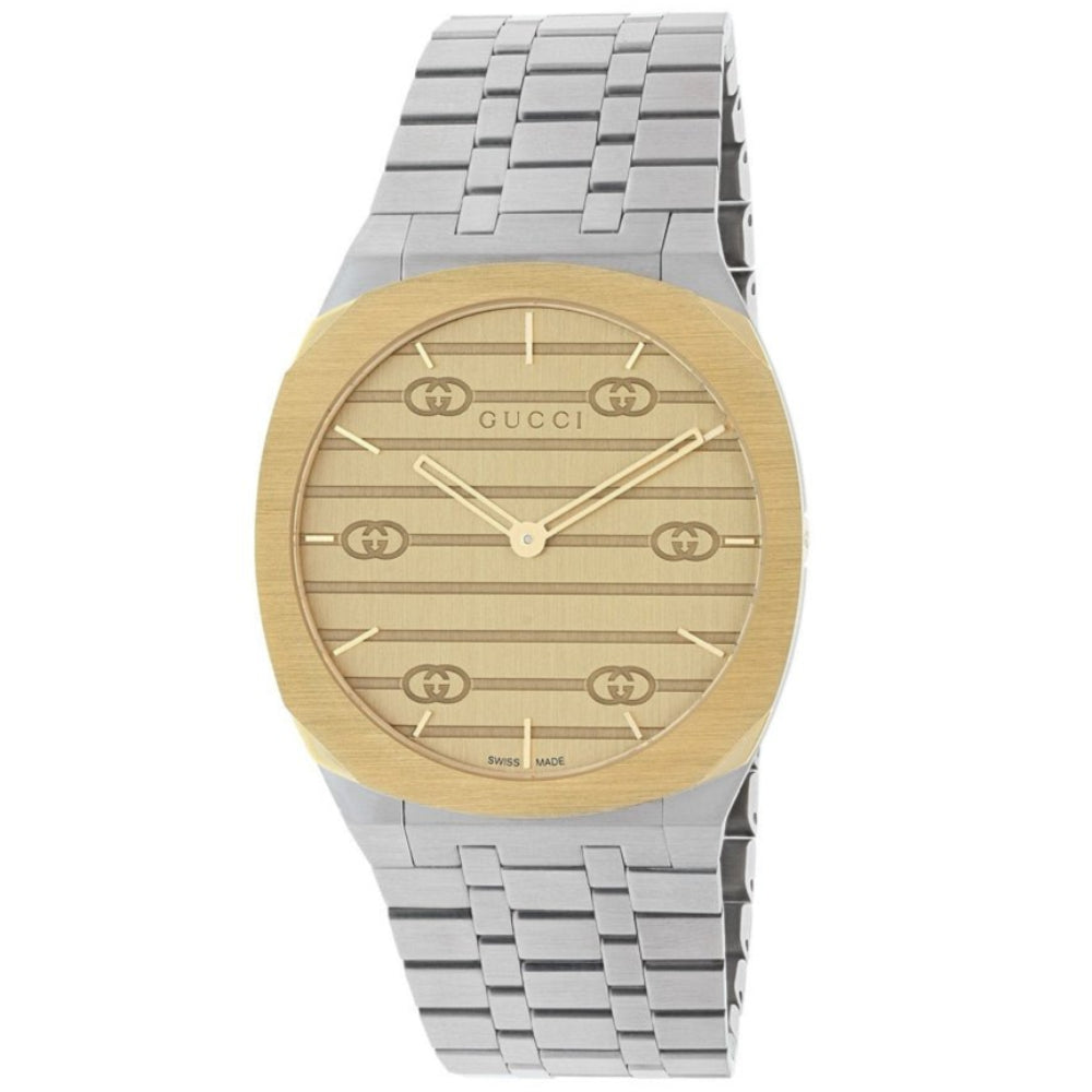 Gucci YA163403 25H 34mm Quartz Unisex Watch