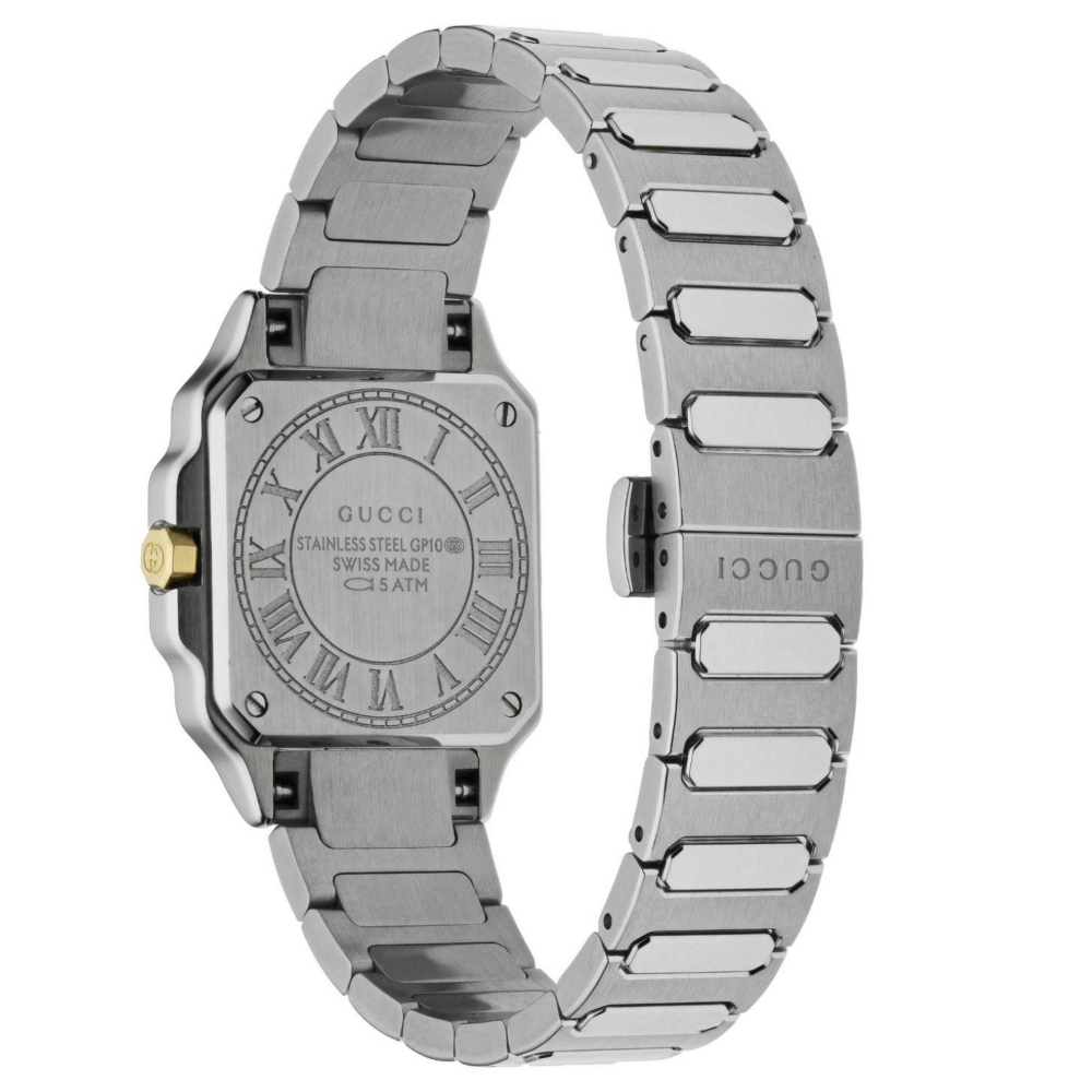 Gucci YA166503 G-Flat Silver Dial Ladies Watch — view 2