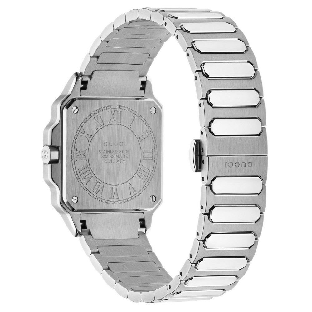 Gucci YA166504 G-Flat Silver Dial Unisex Watch — view 2