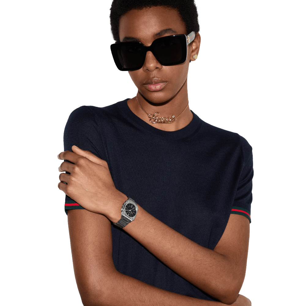 Gucci YA166505 G-Flat Black Dial Unisex Watch — view 5