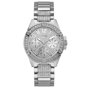 Guess W1156L1 Ladies Frontier Silver Watch