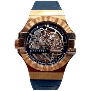 Maserati R8821108022 Automatic Skeleton Dial Rose Gold Men's Watch