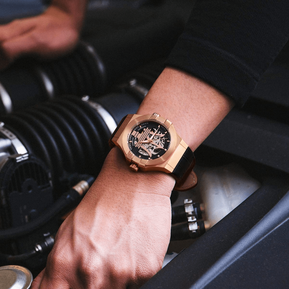 Maserati R8821108039 Potenza Automatic Skeleton Dial Men's Watch — view 6
