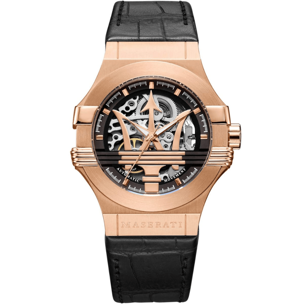 Maserati R8821108039 Potenza Automatic Skeleton Dial Men's Watch