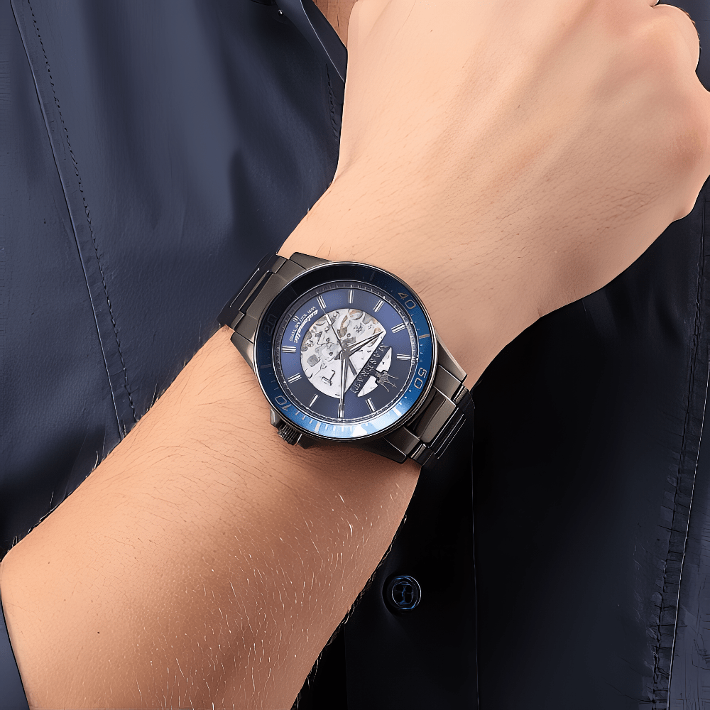 Maserati R8823140001 Automatic Blue Dial Men's Watch — view 7