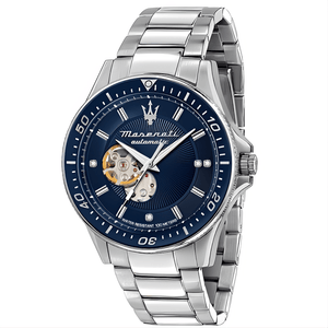 Maserati R8823140007 Sfida Automatic Blue Dial Men's Watch