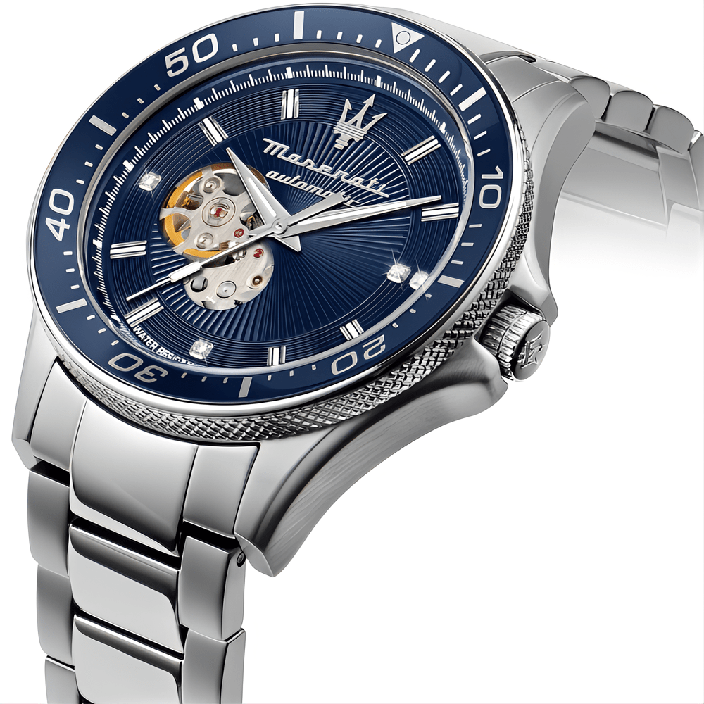 Maserati R8823140007 Sfida Automatic Blue Dial Men's Watch — view 2