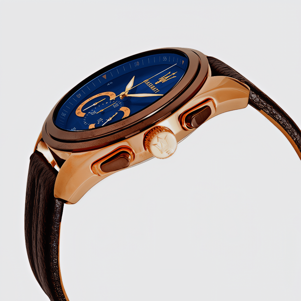 Maserati R8871612024 Traguardo Chronograph Blue Dial Men's Watch — view 3