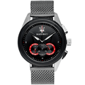 Maserati R8873612005 Traguardo Chronograph Black Dial Men's Watch