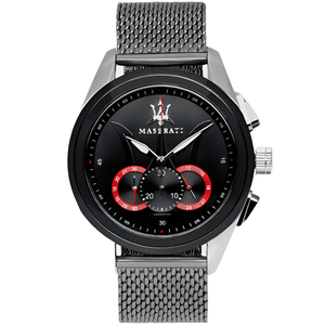 Maserati R8873612005 Traguardo Chronograph Black Dial Men's Watch