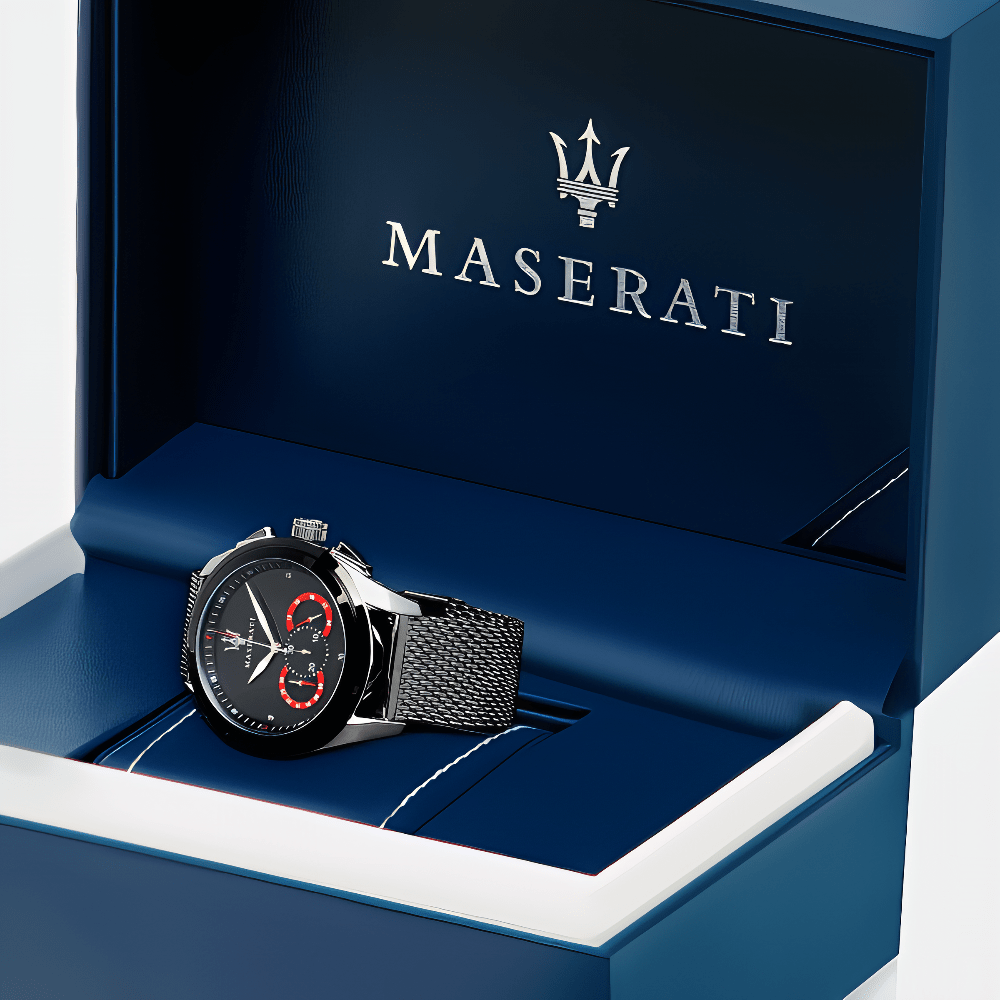 Maserati R8873612005 Traguardo Chronograph Black Dial Men's Watch — view 7
