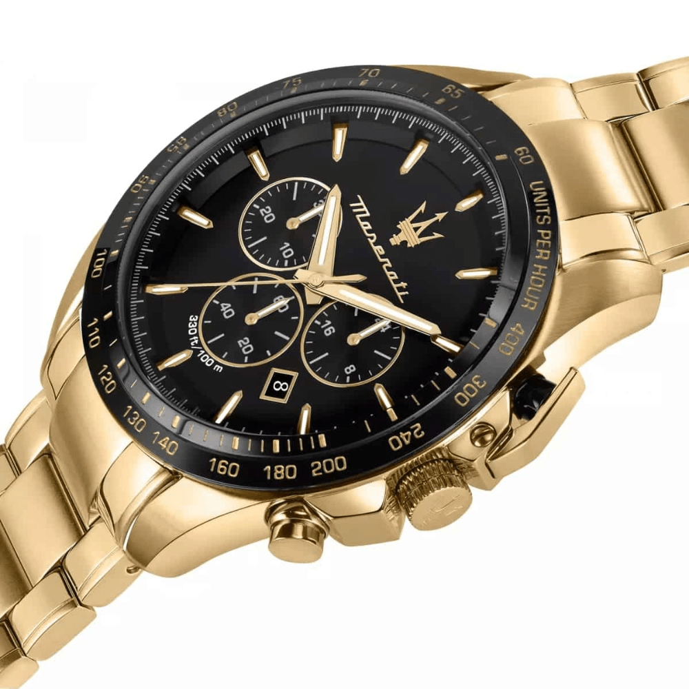 Maserati R8873612041 Traguardo Chronograph Black Dial Men's Watch — view 3