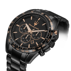 Maserati R8873612048 Traguardo Chronograph Black Dial Men's Watch — view 2