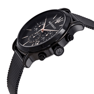 Maserati R8873618006 Epoca Chronograph Black Dial Men's Watch — view 3