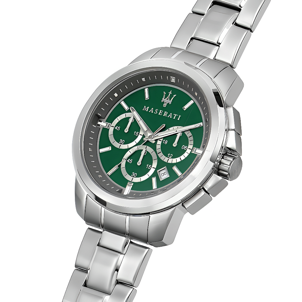 Maserati R8873621017 Successo Chronograph Green Dial Men's Watch — view 3