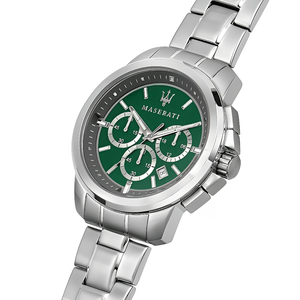 Maserati R8873621017 Successo Chronograph Green Dial Men's Watch — view 3