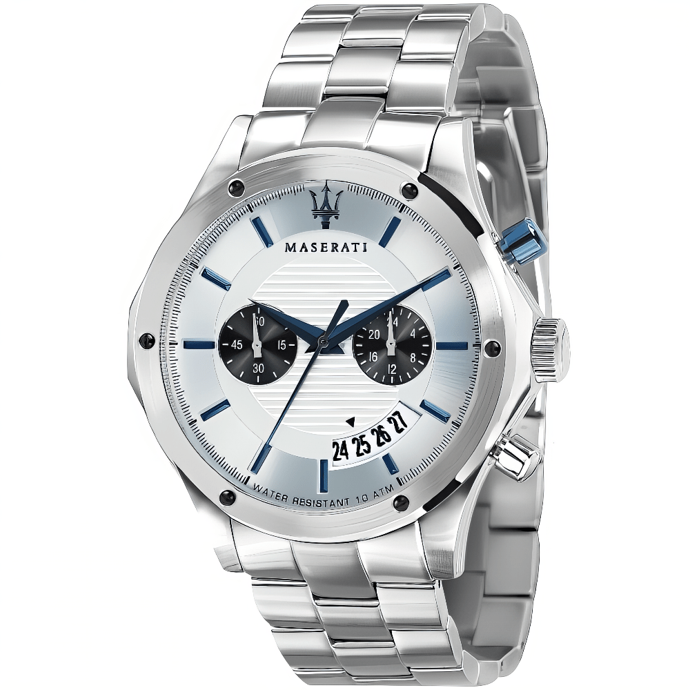 Maserati R8873627005 Circuito Chronograph Silver Dial Men's Watch