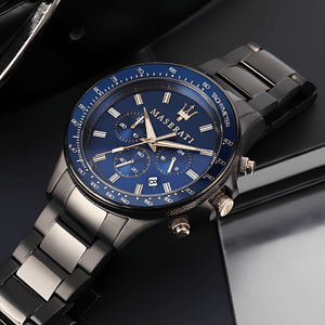 Maserati R8873640001 Sfida Chronograph Blue Dial Men's Watch — view 5