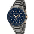 Maserati R8873640001 Sfida Chronograph Blue Dial Men's Watch