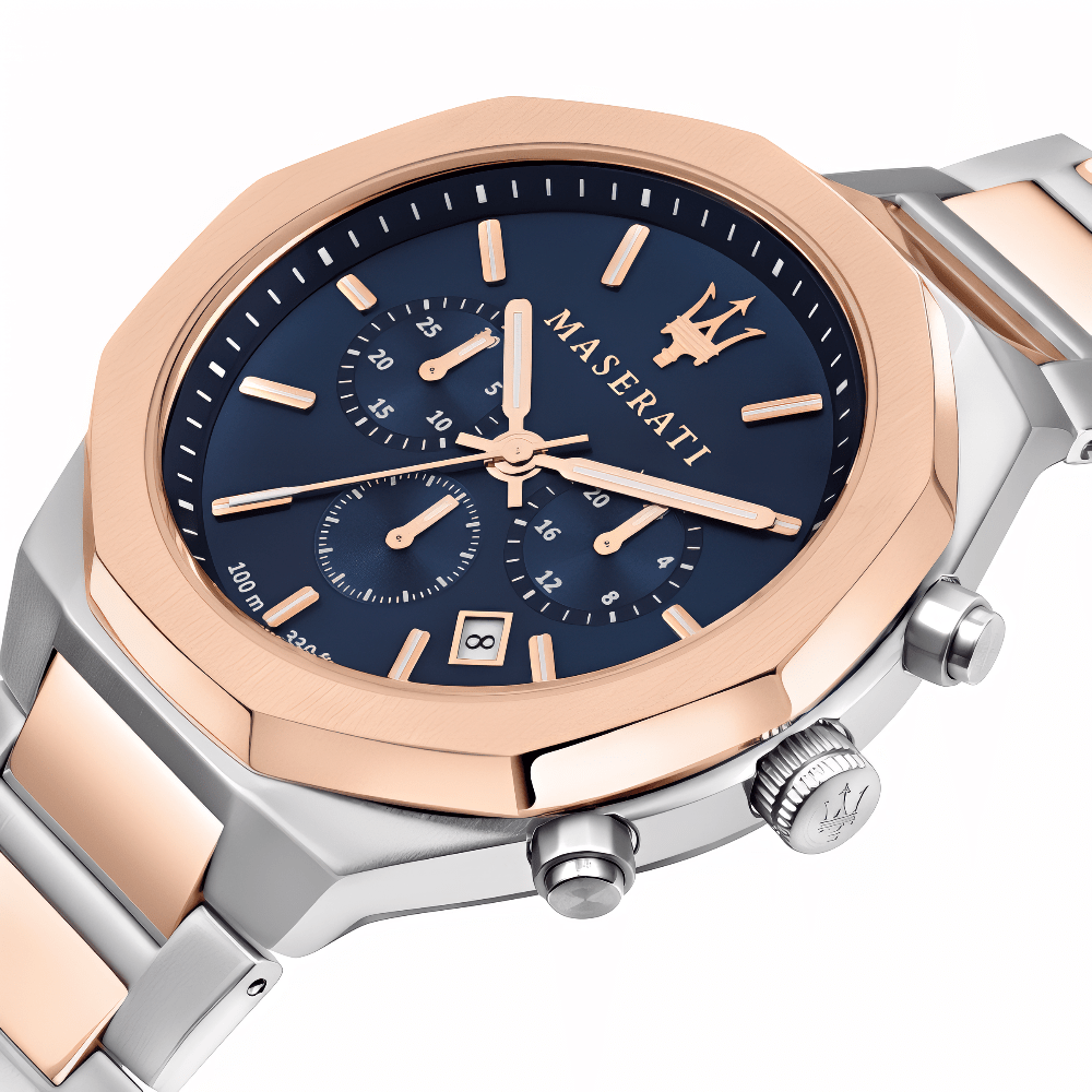 Maserati R8873642002 Stile Chronograph Two-Tone Men's Watch — view 4