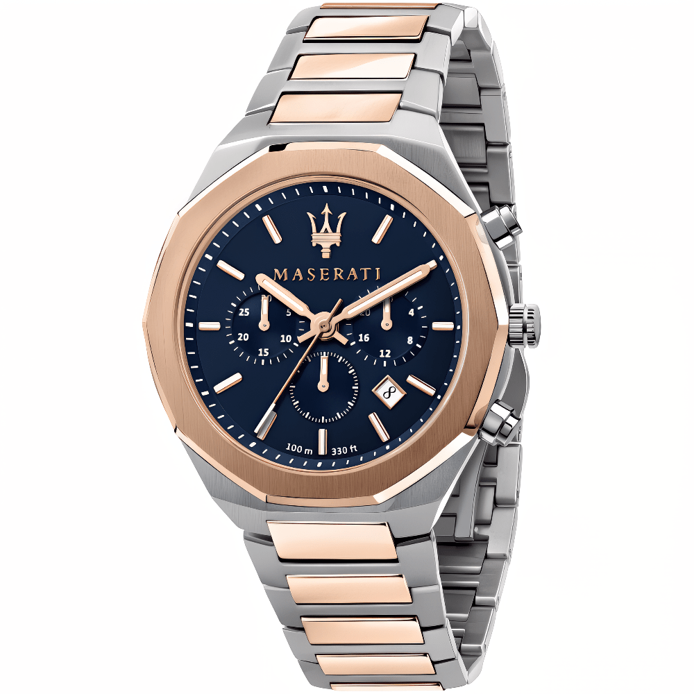 Maserati R8873642002 Stile Chronograph Two-Tone Men's Watch