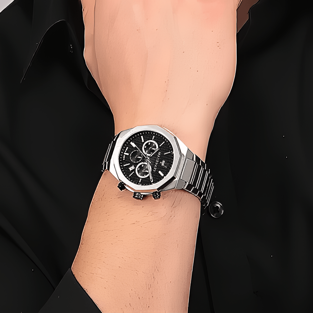 Maserati R8873642004 Stile Chronograph Black Dial  Men's Watch — view 5