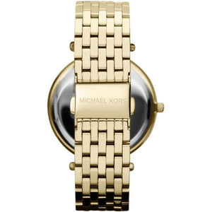 Michael Kors MK3191 Darci Glitz Gold Dial Pave Bezel Crystal Women's Watch — view 4