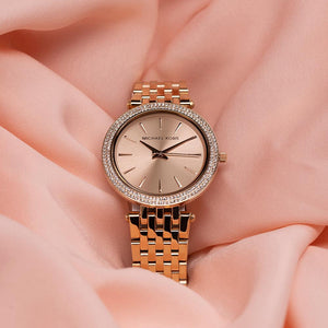 Michael Kors MK3192 Women's Darci Rose Gold Stainless Steel Watch — view 3