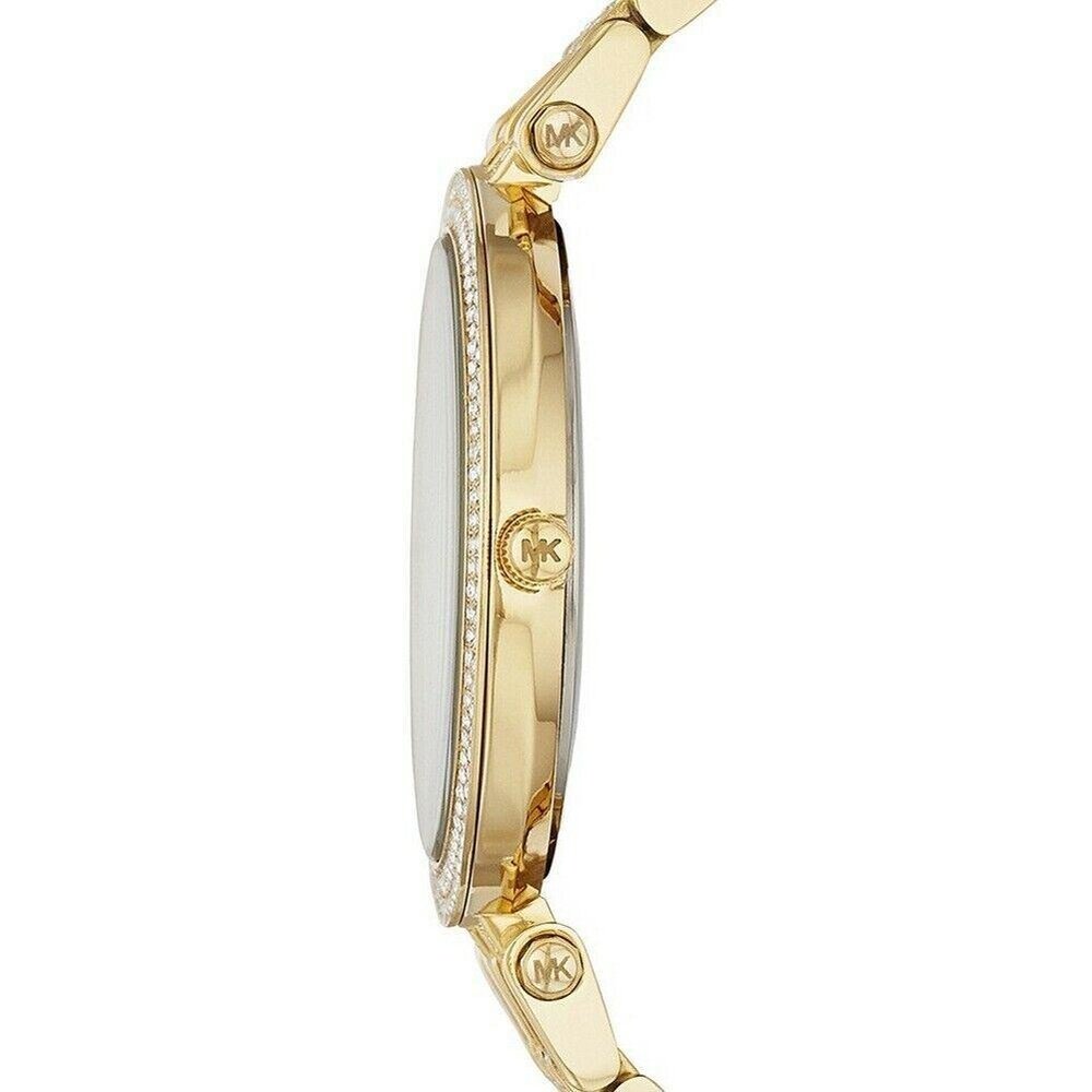 Michael Kors MK3219 Darci Mother of Pearl Dial Gold Steel Women's Watch — view 3