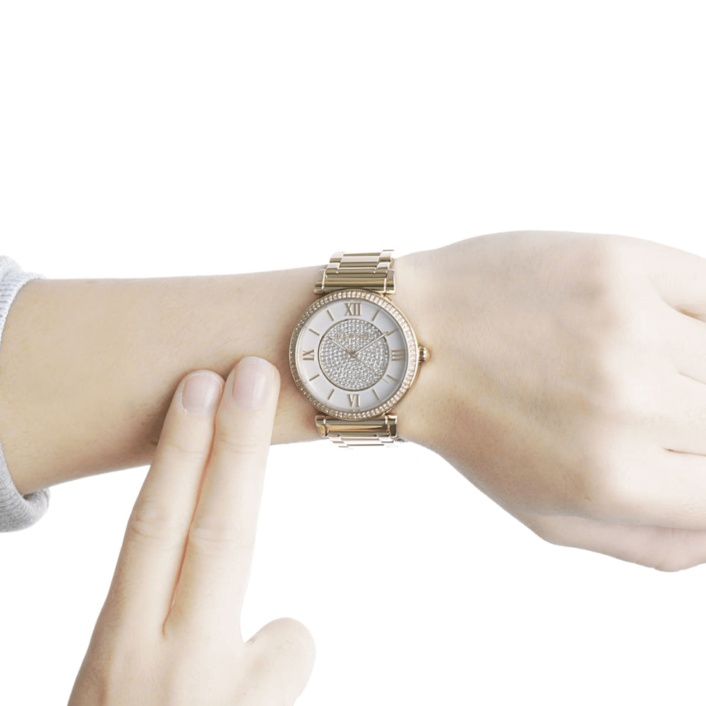 Michael Kors MK3332 Catlin Series Crystal Dial Ladies Watch — view 5