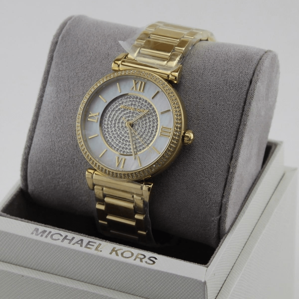 Michael Kors MK3332 Catlin Series Crystal Dial Ladies Watch — view 7