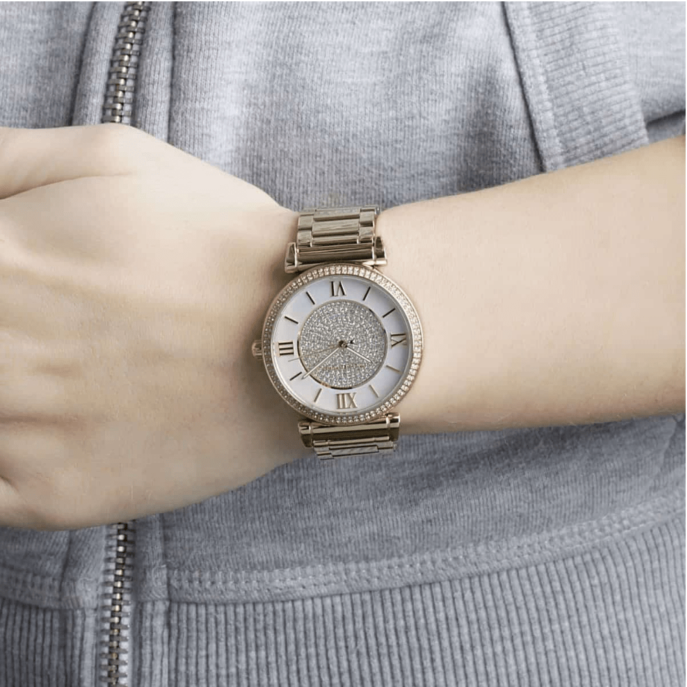 Michael Kors MK3332 Catlin Series Crystal Dial Ladies Watch — view 6