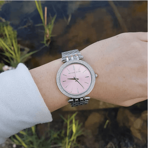 Michael Kors MK3352 Darci Pink Dial Ladies Watch — view 7