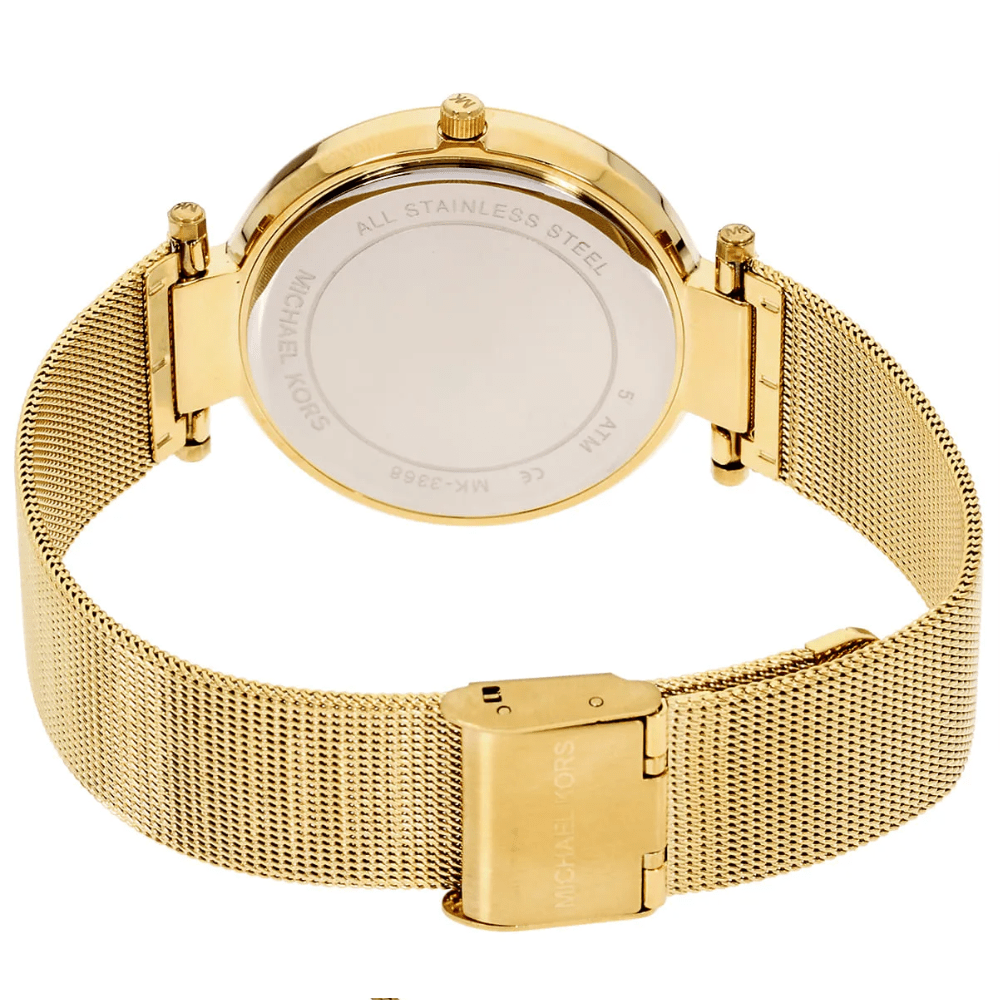 Michael Kors MK3368 Darci Gold Tone Ladies Watch — view 6