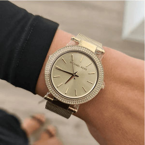 Michael Kors MK3368 Darci Gold Tone Ladies Watch — view 8