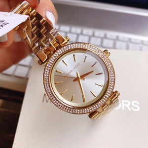 Michael Kors MK3430 Darci Crystal Gold Tone Stainless Steel Women's Watch — view 3