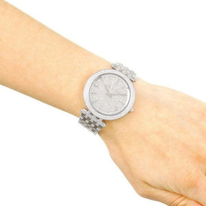 Michael Kors MK3437 Darci Silver Crystal Pave Women's Watch — view 2