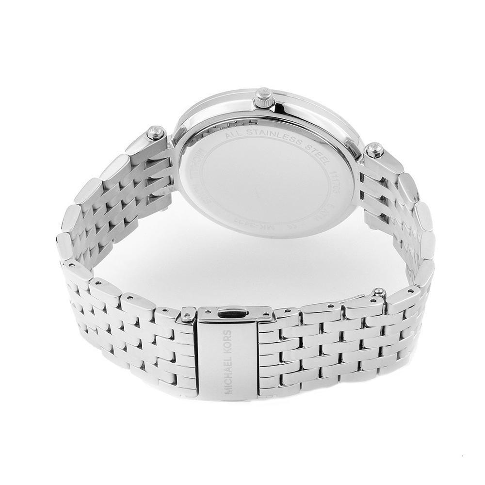 Michael Kors MK3437 Darci Silver Crystal Pave Women's Watch — view 3