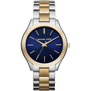 Michael Kors MK3479 Slim Runway Blue Dial Ladies Watch