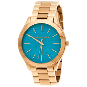 Michael Kors MK3492 Slim Runway Blue Dial Ladies Watch — view 3