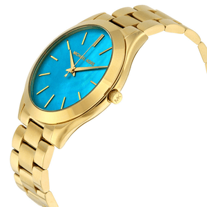 Michael Kors MK3492 Slim Runway Blue Dial Ladies Watch — view 4