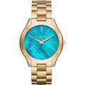 Michael Kors MK3492 Slim Runway Blue Dial Ladies Watch