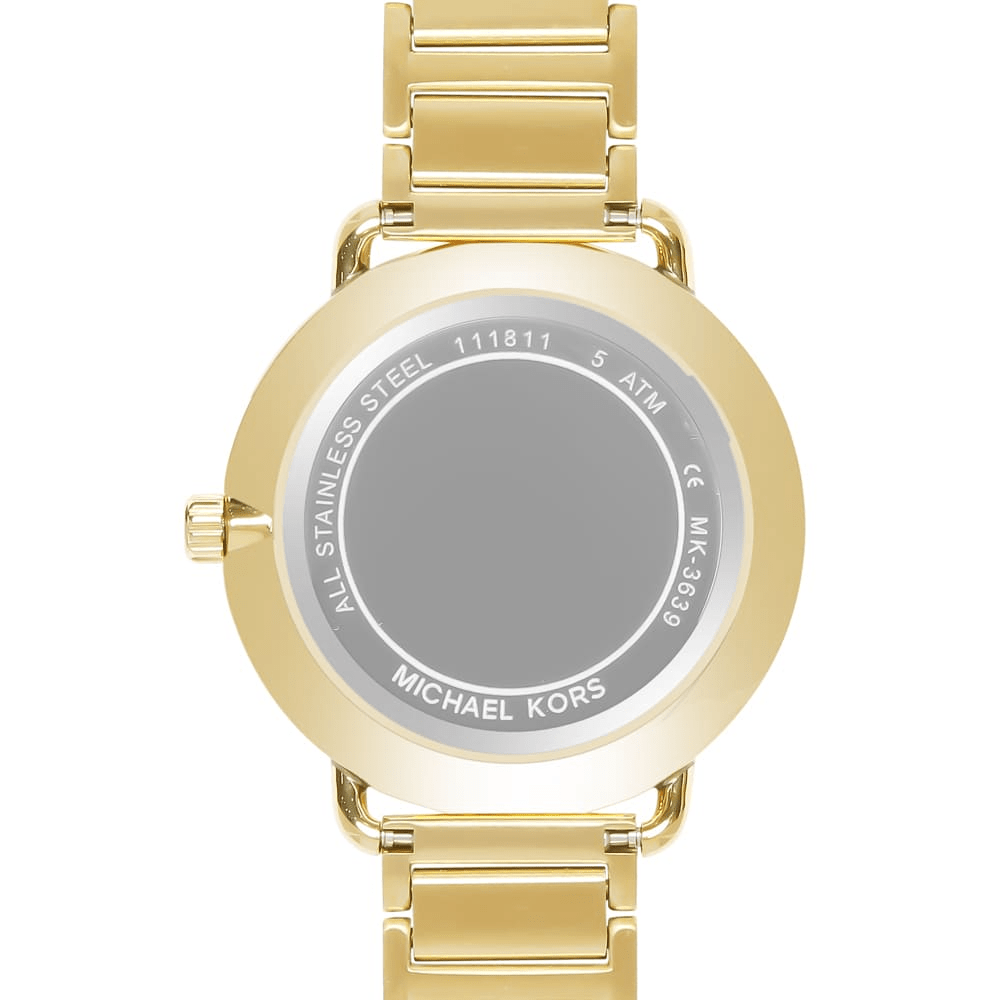 Michael Kors MK3639 Portia Gold Dial Ladies Watch — view 4