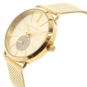 Michael Kors MK3844 Portia Gold Dial Ladies Watch — view 3